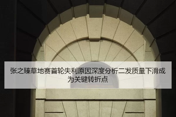 张之臻草地赛首轮失利原因深度分析二发质量下滑成为关键转折点